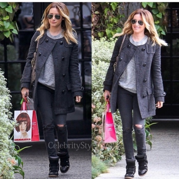 Isabel Marant Jackets & Blazers - NWOT Isabel Marant Etoile Clifford Double Breasted Pea Coat Size 34